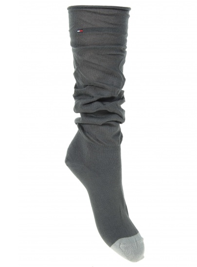 Podkolanówki TOMMY HILFIGER Women Slouchy Sock Middle Grey Melange (1-Pak)