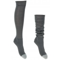 Podkolanówki TOMMY HILFIGER Women Slouchy Sock Middle Grey Melange (1-Pak)