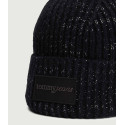 Czapka Zimowa TOMMY JEANS Tjw Script Glitter Beanie AW0AW17984 BDS 1