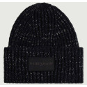 Czapka Zimowa TOMMY JEANS Tjw Script Glitter Beanie AW0AW17984 BDS 2