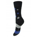 SKARPETKI TOMMY HILFIGER KIDS STARS SOCK BLACK (2-PAK)
