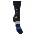 SKARPETKI TOMMY HILFIGER KIDS STARS SOCK BLACK (2-PAK)