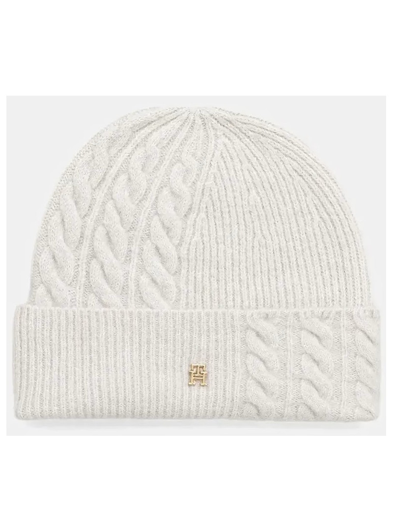 Czapka Zimowa TOMMY HILFIGER Th Elevated Chic Flu AW0AW17784 PQU