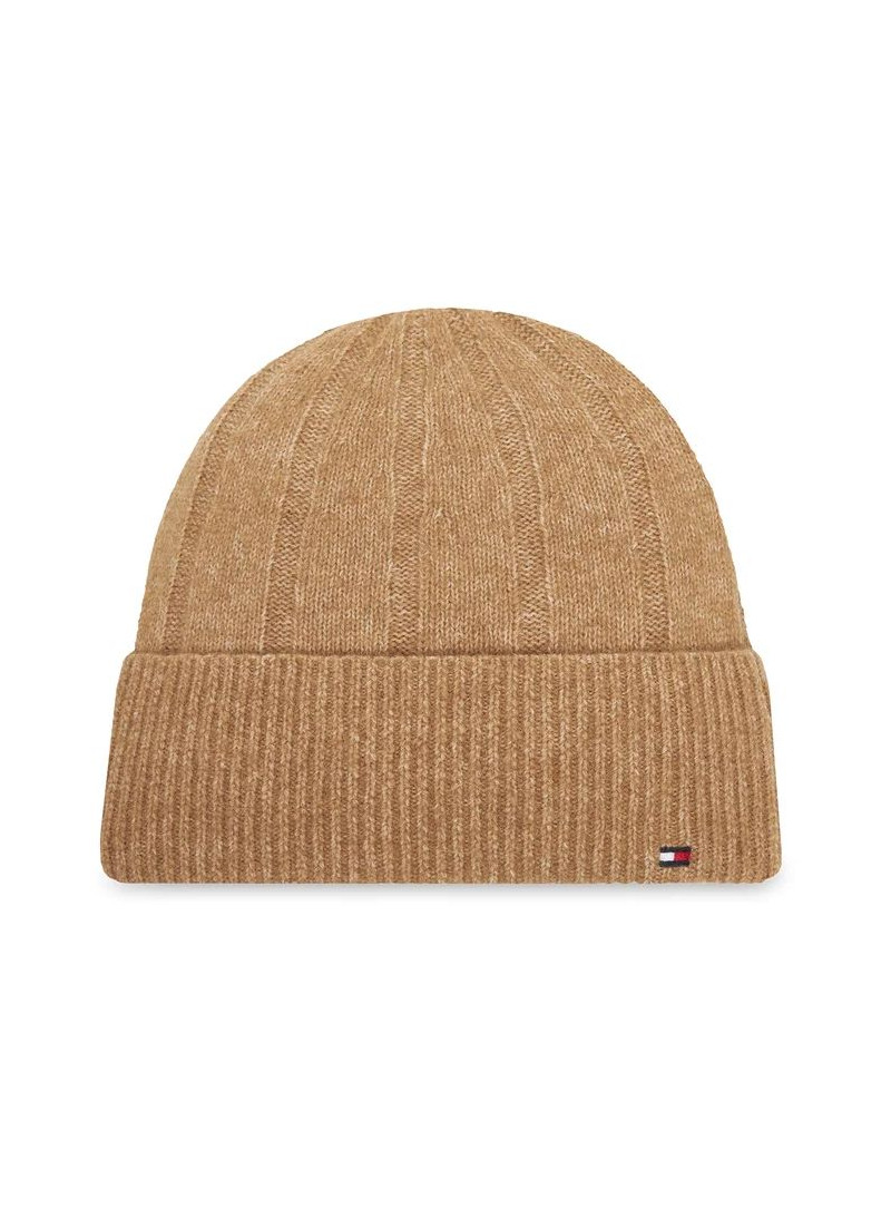 Czapka Zimowa TOMMY HILFIGER Th Flag Fluffy Beanie AW0AW17779 RBC