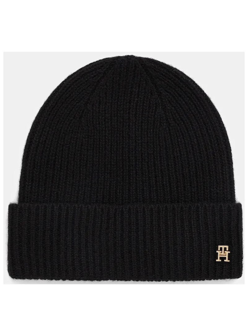 Czapka Zimowa TOMMY HILFIGER Th Cashmere Beanie AW0AW17772 BDS