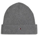 Czapka Zimowa TOMMY HILFIGER TH Flag Pima Cotton Beanie AM0AM12796 PKH 1
