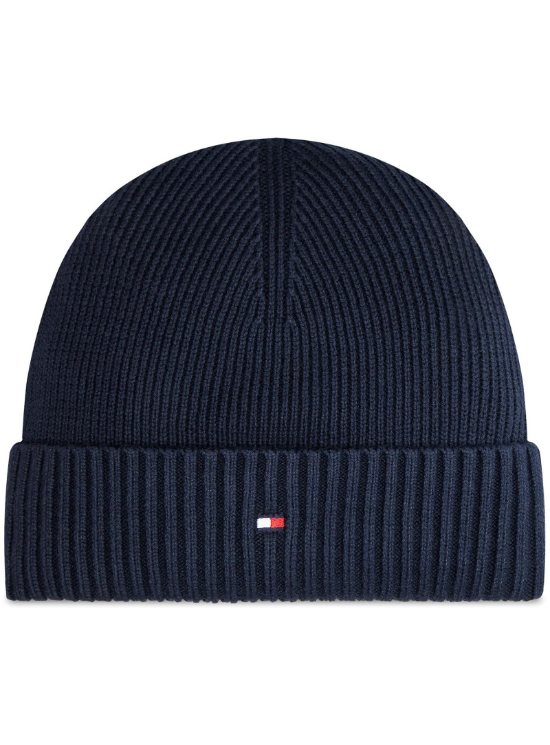 Czapka Zimowa TOMMY HILFIGER TH Flag Pima Cotton Beanie AM0AM12796 DW6