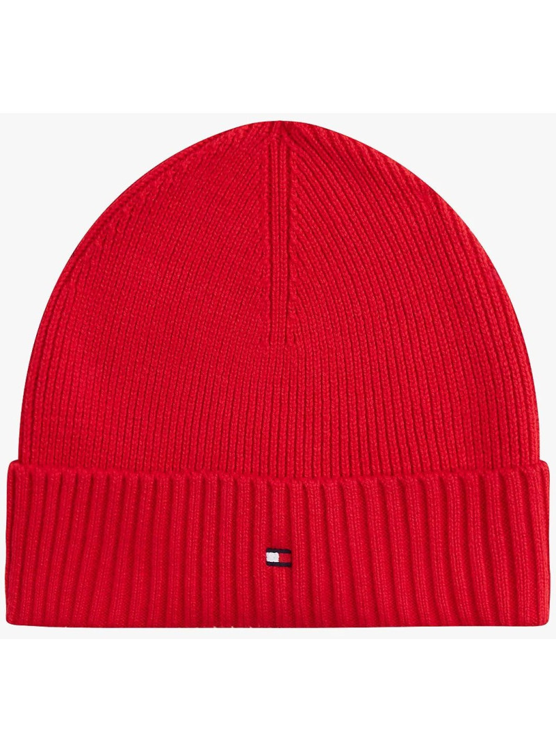 Czapka Zimowa TOMMY HILFIGER TH Flag Pima Cotton Beanie AM0AM12796 XLG