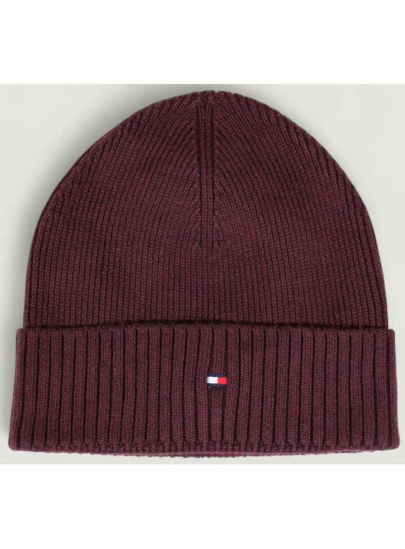 Czapka Zimowa TOMMY HILFIGER TH Flag Pima Cotton Beanie AM0AM12796 0KA