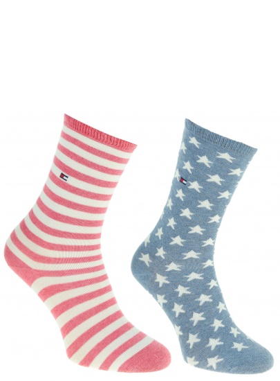 SKARPETKI TOMMY HILFIGER 464002001 488 (2-PAK)