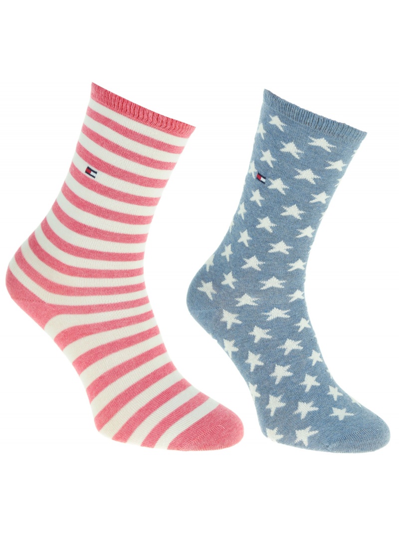 SKARPETKI TOMMY HILFIGER 464002001 488 (2-PAK)