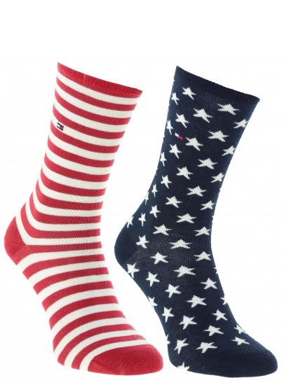 SKARPETKI TOMMY HILFIGER 464002001 563 (2-PAK)