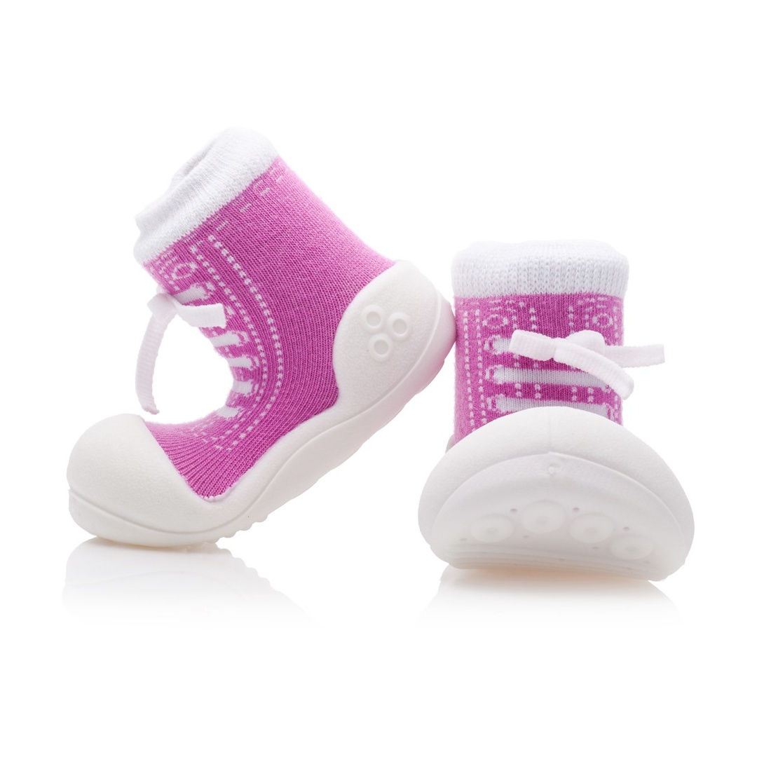 DOMOWE BUCIKI ATTIPAS SNEAKERS PURPLE