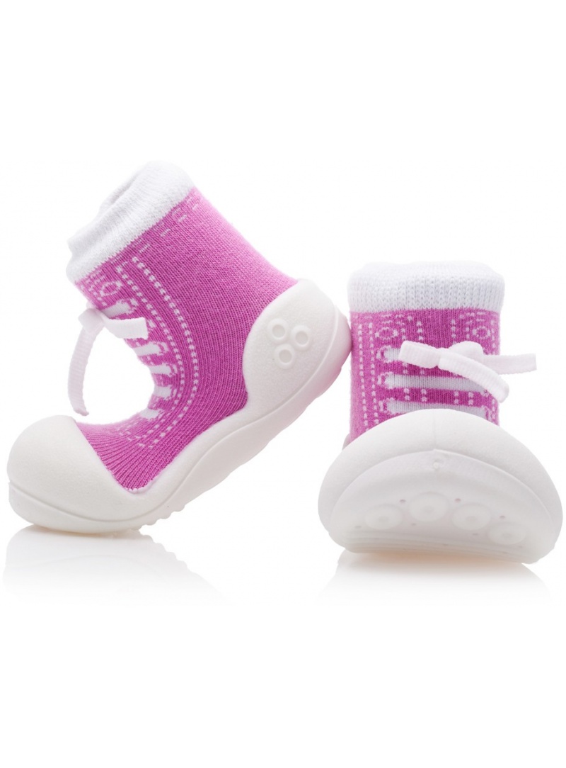 DOMOWE BUCIKI ATTIPAS SNEAKERS PURPLE