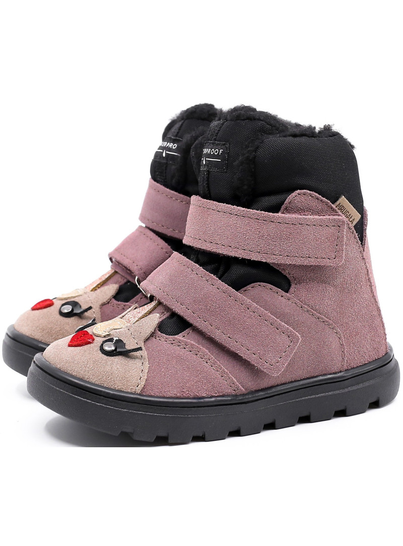 Wodoodporne Śniegowce MRUGAŁA Mali Pony Lawenda 7151/5 45