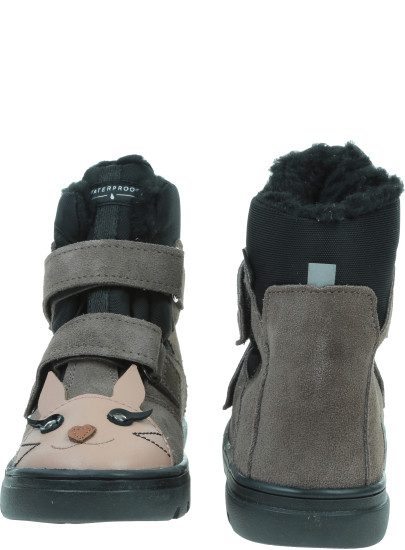 Wodoodporne Śniegowce MRUGAŁA Mali Bunny Grey 7151/5 84