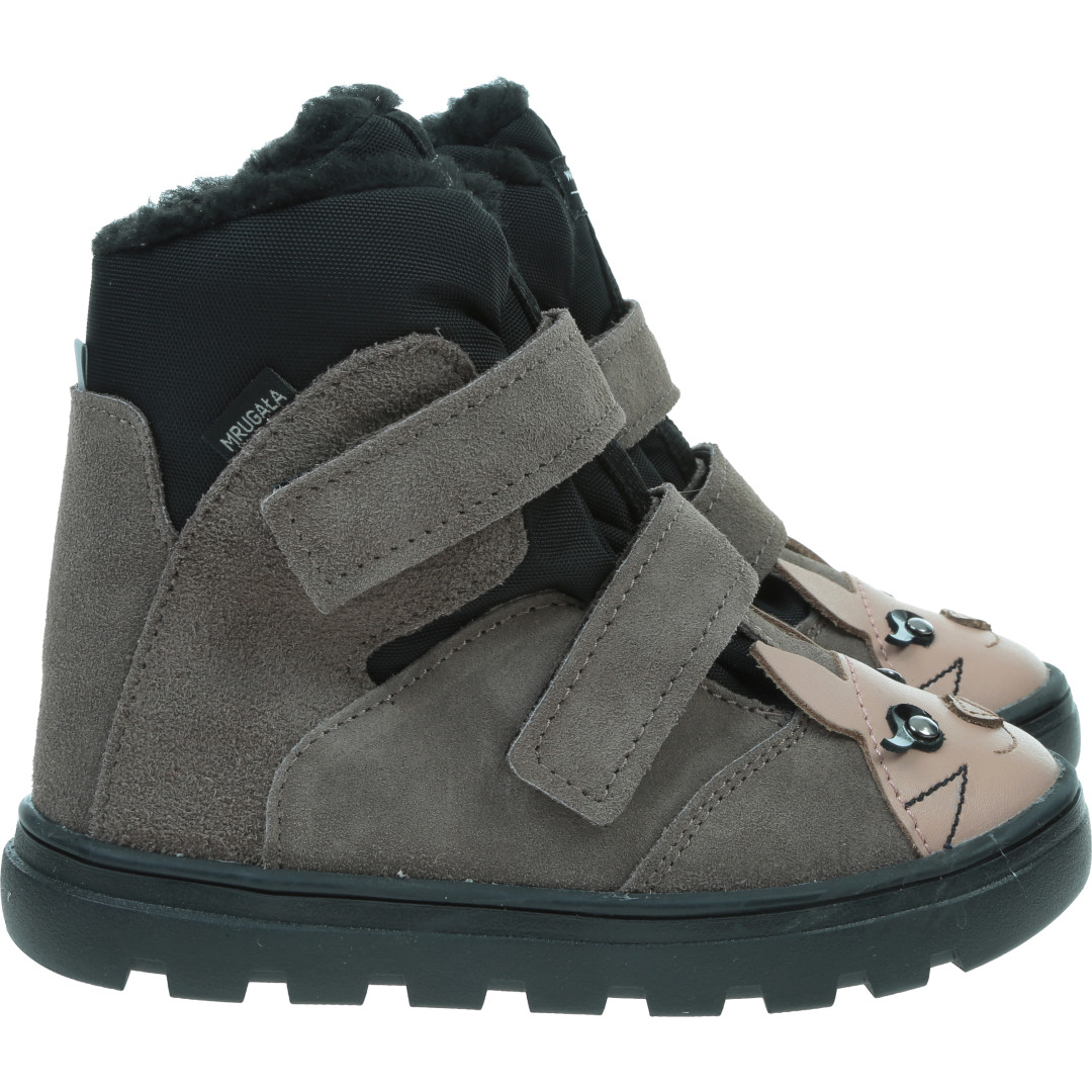 Wodoodporne Śniegowce MRUGAŁA Mali Bunny Grey 7151/5 84
