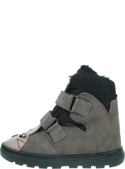 Wodoodporne Śniegowce MRUGAŁA Mali Bunny Grey 7151/5 84