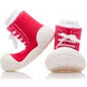 DOMOWE BUCIKI ATTIPAS SNEAKERS RED