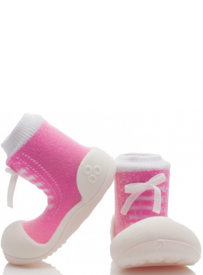 DOMOWE BUCIKI ATTIPAS SNEAKERS PINK