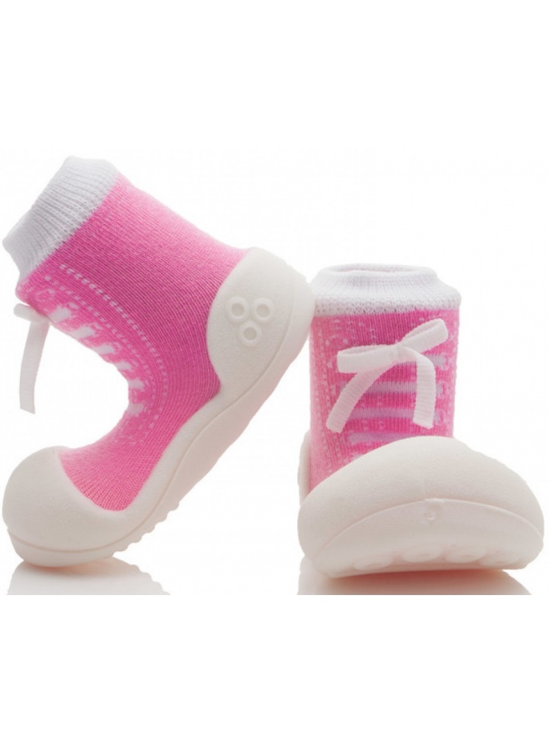 DOMOWE BUCIKI ATTIPAS SNEAKERS PINK