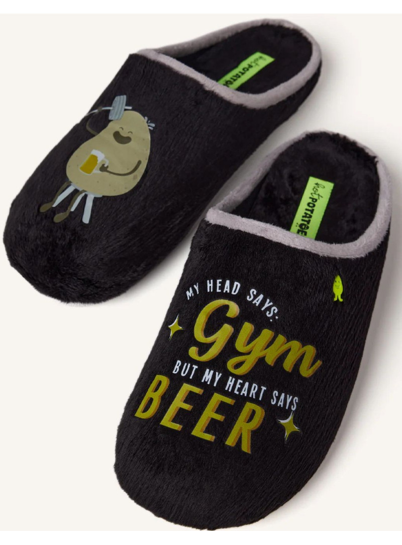 Kapcie z Ziemniakiem HOT POTATOES By Gioseppo 76950 Black