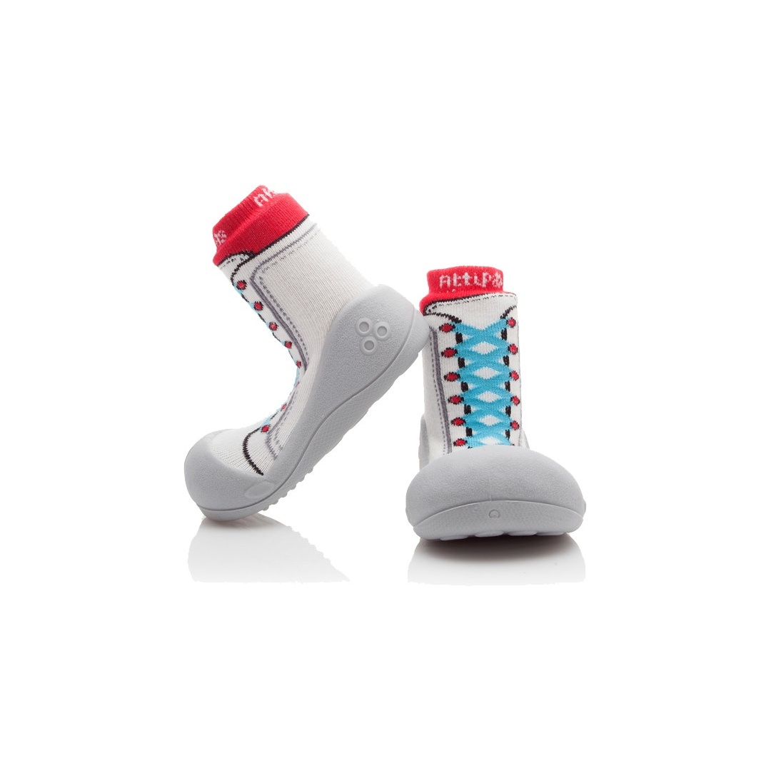 DOMOWE BUCIKI ATTIPAS NEWSNEAKERS RED