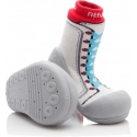 DOMOWE BUCIKI ATTIPAS NEWSNEAKERS RED
