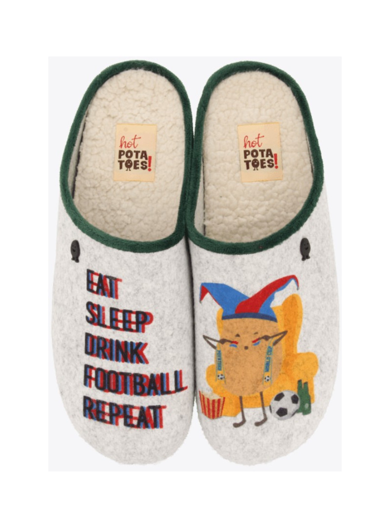 Kapcie z Ziemniakiem HOT POTATOES By Gioseppo 67573 Gris