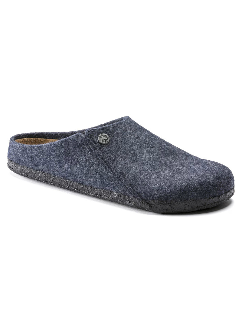 Filcowe Kapcie BIRKENSTOCK Zermatt Standard FE Dark Blue 1017523