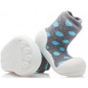 DOMOWE BUCIKI ATTIPAS POLKA GREY