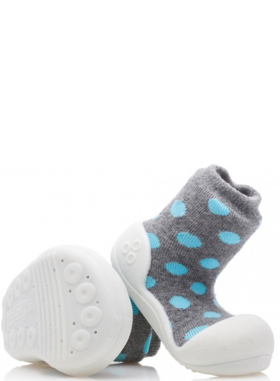 DOMOWE BUCIKI ATTIPAS POLKA GREY