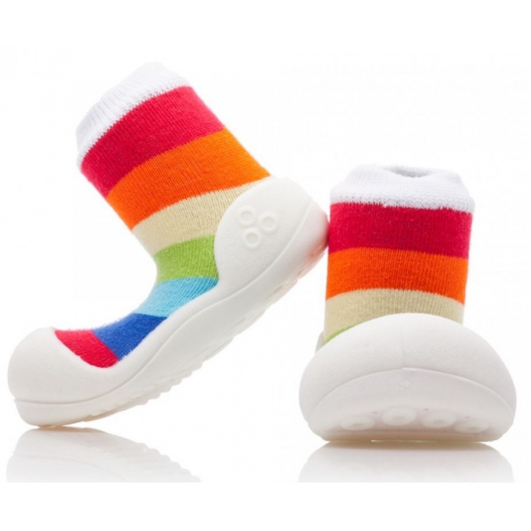 DOMOWE BUCIKI ATTIPAS RAINBOW WHITE