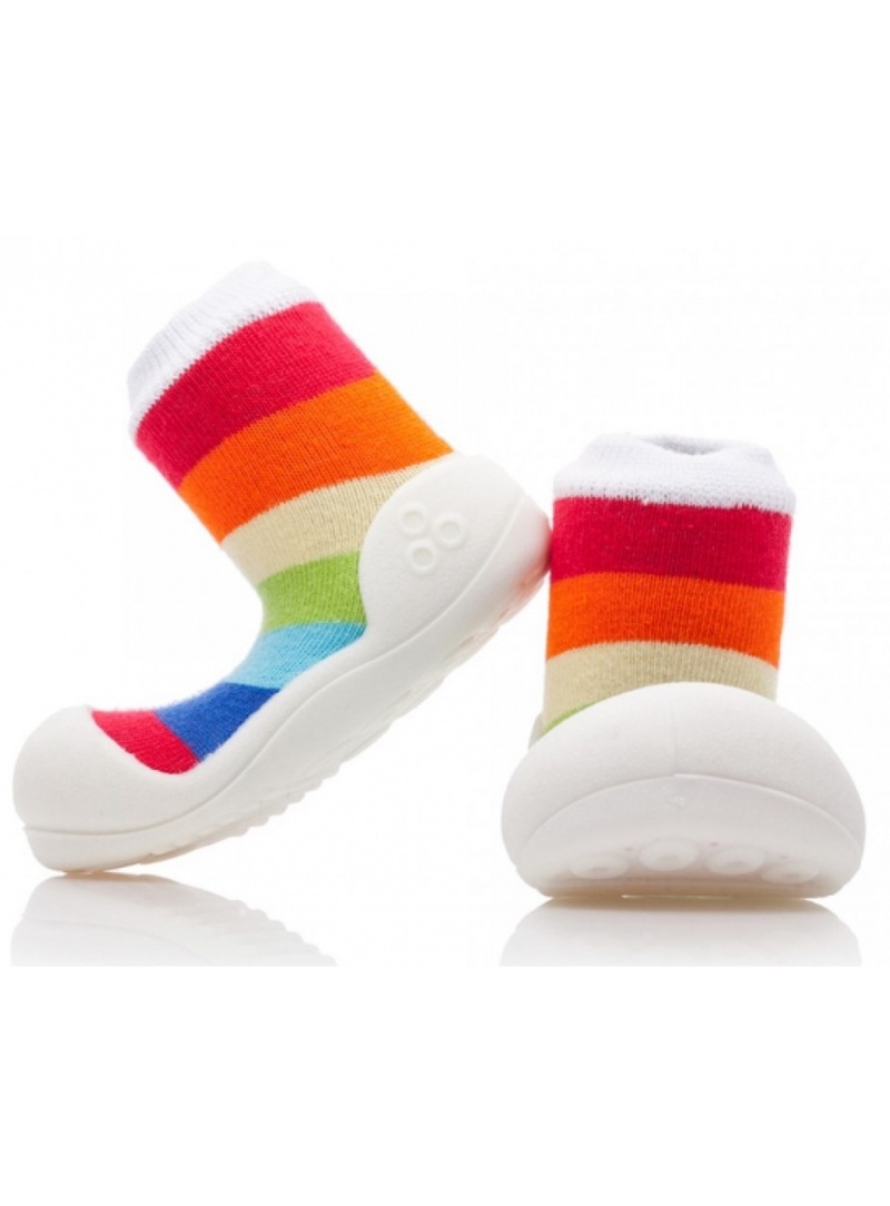 DOMOWE BUCIKI ATTIPAS RAINBOW WHITE DOMOWE BUCIKI ATTIPAS RAINBOW WHITE