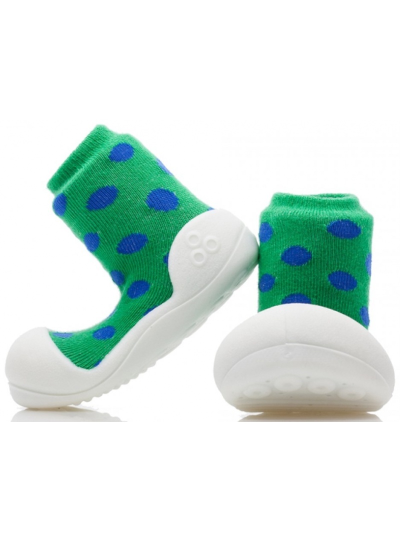 DOMOWE BUCIKI ATTIPAS POLKA GREEN