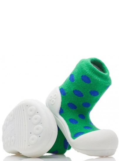 DOMOWE BUCIKI ATTIPAS POLKA GREEN