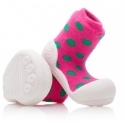 DOMOWE BUCIKI ATTIPAS POLKA PINK