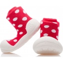 DOMOWE BUCIKI ATTIPAS POLKA RED
