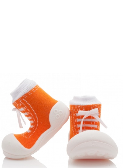 DOMOWE BUCIKI ATTIPAS SNEAKERS ORANGE