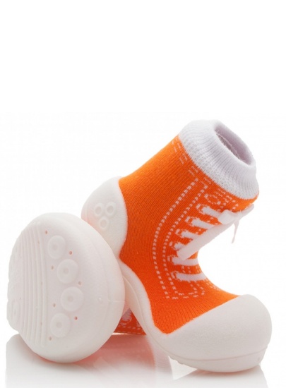 DOMOWE BUCIKI ATTIPAS SNEAKERS ORANGE