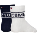 Skarpetki Niemowlęce TOMMY HILFIGER Th Baby Sock 2P 701238520 001 2