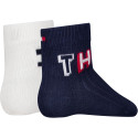 Skarpetki Niemowlęce TOMMY HILFIGER Th Baby Sock 2P 701238518 001 2