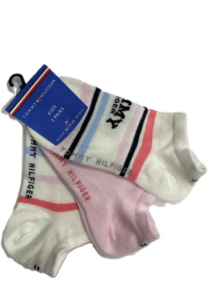Skarpetki Dziecięce TOMMY HILFIGER 701238515 002 Th Kids Sneaker 3P Sport Stripe