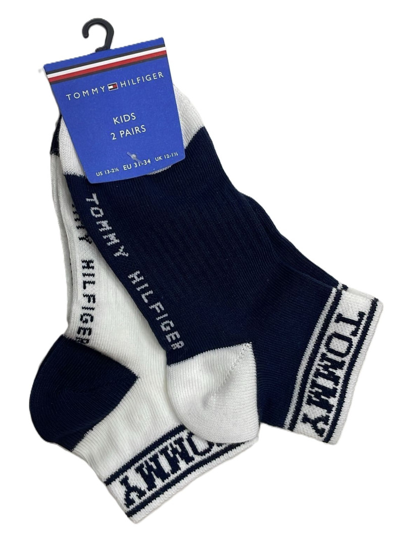Skarpetki Dziecięce TOMMY HILFIGER 701238514 003 TH Kids Quarter 2P Sport Tommy