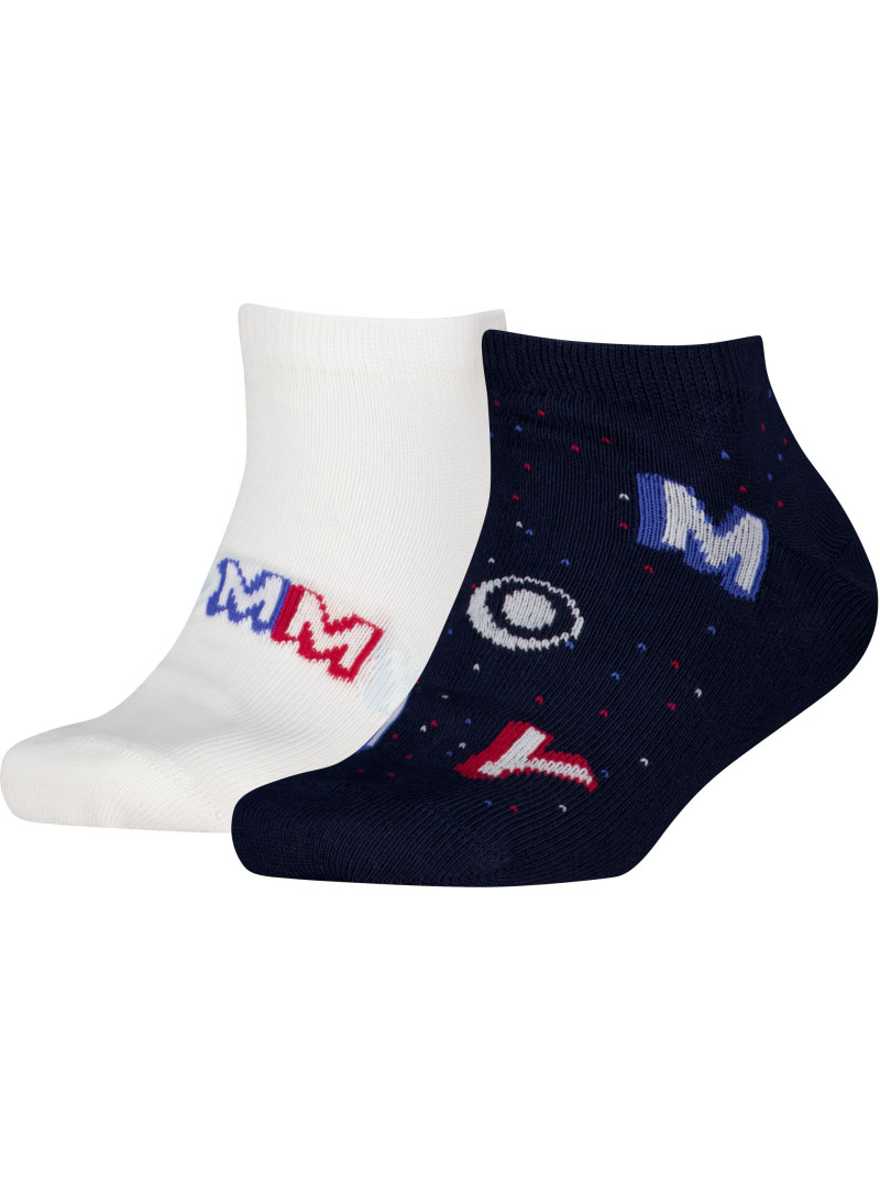 Skarpetki Dziecięce TOMMY HILFIGER 701238512 003 Th Kids Sneaker 3P Sport Stripe