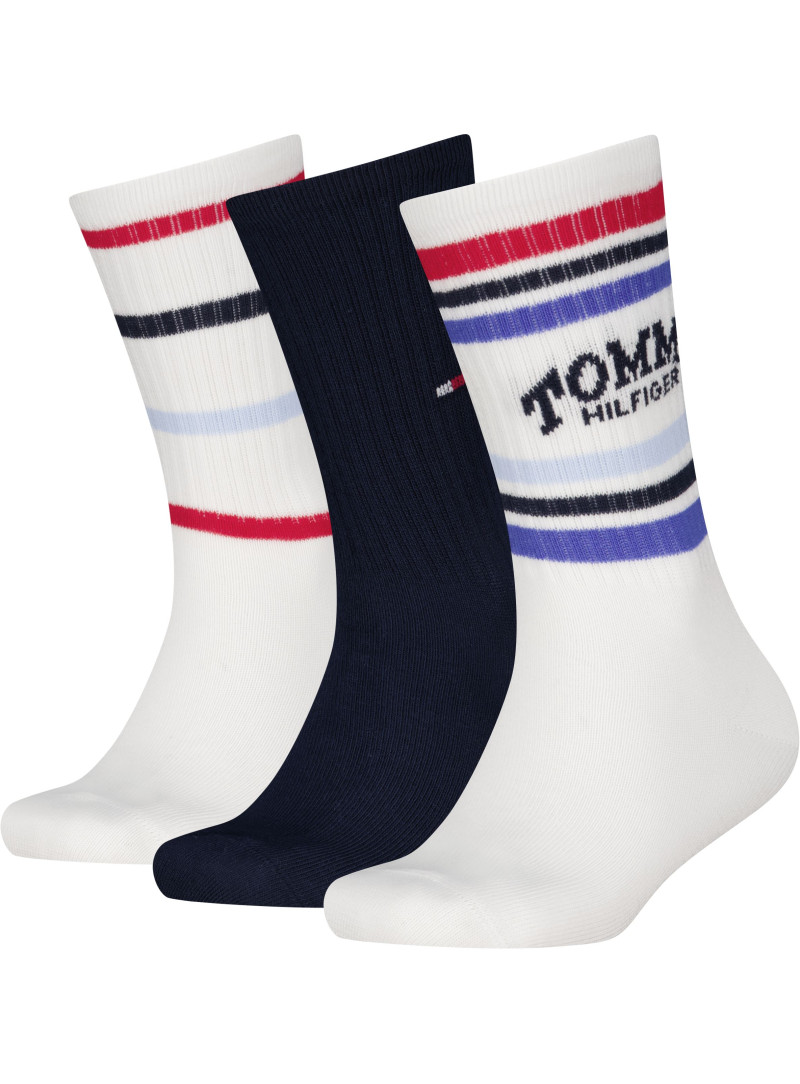 Skarpetki Dziecięce TOMMY HILFIGER 701238511 003 TH Kids Sock 3P Sport Stripe