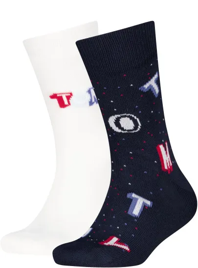 Skarpetki Dziecięce TOMMY HILFIGER 701238508 003 TH Kids Sock 3P Sport Stripe