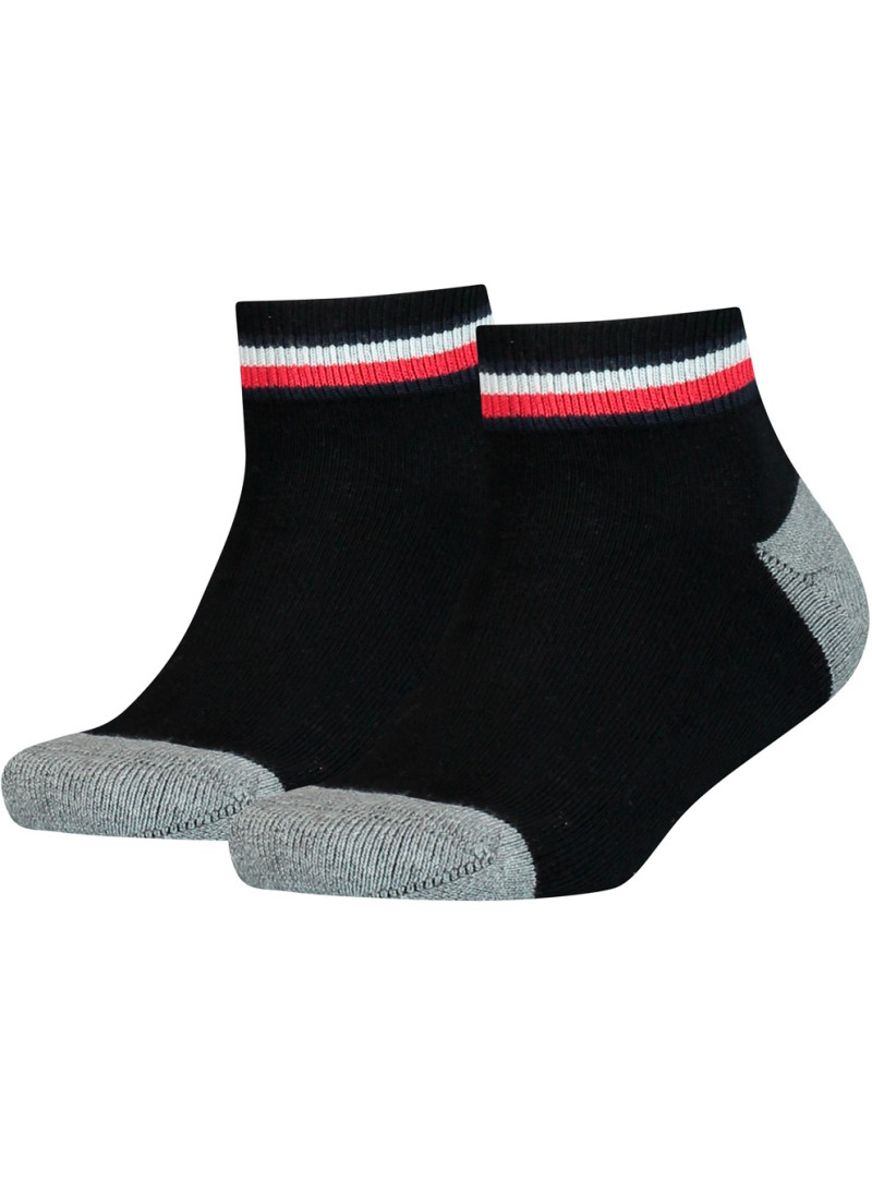 Skarpetki TOMMY HILFIGER TH Kids Iconic Sports Quart 100001501 200 (2-Pak)