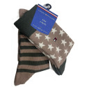 Skarpetki Dziecięce TOMMY HILFIGER TH Kids Sock 2P Stars And Stripes 100000816 025 1