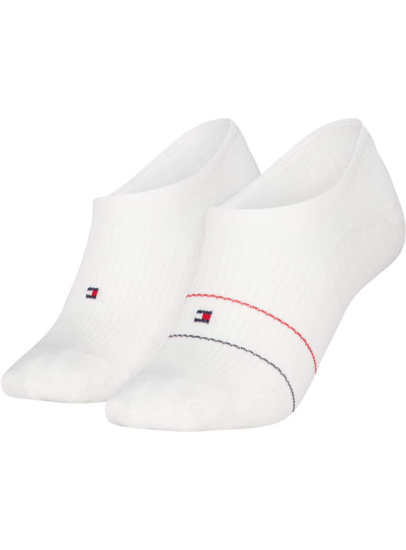Stopki Damskie TOMMY HILFIGER TH Women Footie Mc 2P Rib Stripe 701238780 002